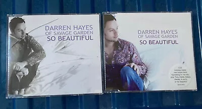 Darren Hayes So Beautiful CD Singles CD1 & CD2 (Europe) • £7.99