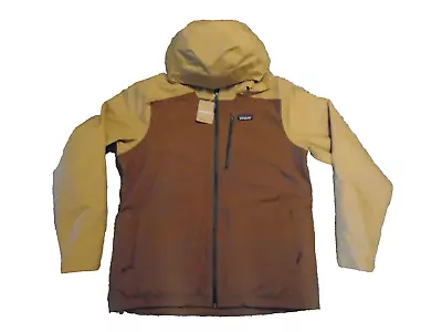 NEW! Patagonia Insulated Powder Town Men's Jacket Color Moose Brown Size Large • $224.95