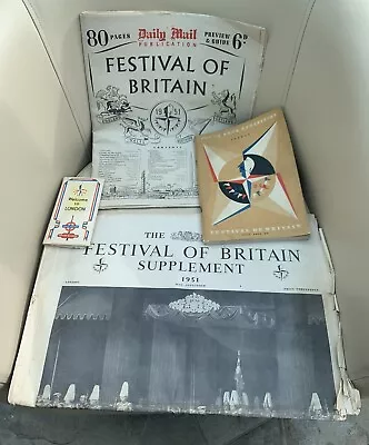 Festival Of Britain 1951 Items • £16.50