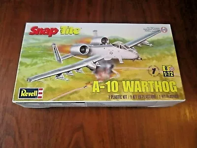2011 REVELL Snap-Tite A-10 Warthog Jet Airplane 1:72 Skill Level 1 NOS • $14.95
