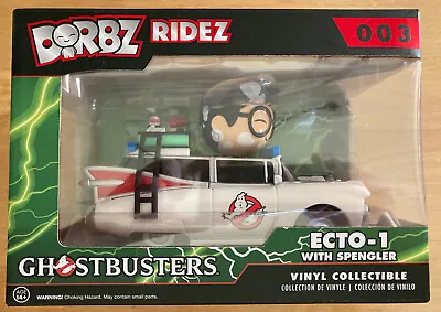 Funko Dorbz Ridez Ecto-1 With Spengler Ghostbusters #003 Vaulted • £29.95