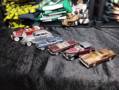Amazing Vintage Lot Of (6) Mixed Manufacturer Diecast Car Collection! • $14.95