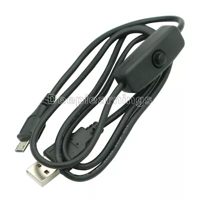 Micro USB Power Supply Charging Cable With ON/OFF Switch For Raspberry Pi • $2.62