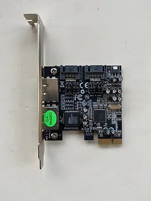 SATA-II PCIe X1 2 External 2 Internal Ports Host Bus Adapter HBA Card • £20