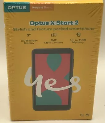 Zte Optus X Start 2 Phone 16gb New (p500) (grey) #5909nsb • $51