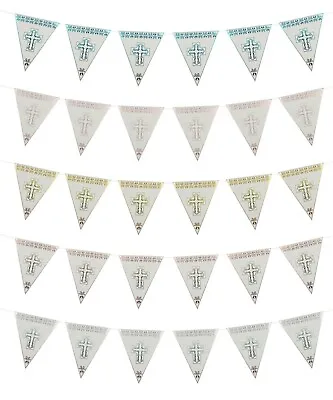 8 FLAG First Holy Communion Bunting Garland Party Ware Banner Decorations • £3.99