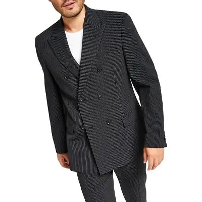 Alfani Mens Slim Fit Suit Separate Double-Breasted Blazer Jacket BHFO 8859 • $24.99