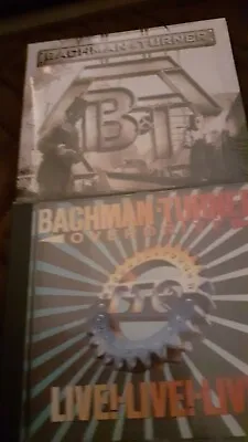 BACHMAN TURNER OVERDRIVE LIVE! LIVE! LIVE!  CD Plus  BACHMAN & TURNER 2 CD LOT • £5.20