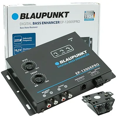 BLAUPUNKT EP1200XPRO In Design Car Audio Digital Bass Restorer Processor New • $45.99