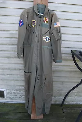 Vintage U.S. Army Helicopter Pilot's Jumpsuit Maryland Inst.  Guadalcanal Patch • $100