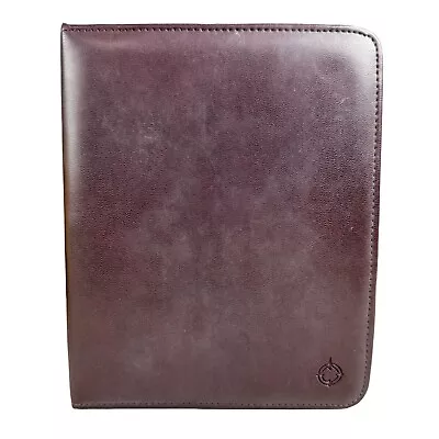 Franklin Covey 7 Ring Binder Organizer Planner Maroon Synthetic Material • $19.99