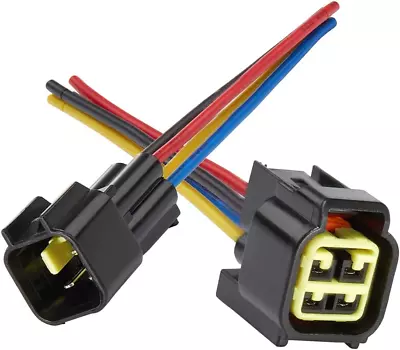 4 Pin Electrical Connector Waterproof ConnectorMale And Female Way 16 AWG Wire  • $21.40