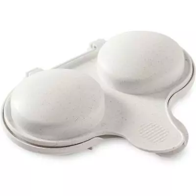 Nordic Ware 64702 2-Cup Microwaveable Egg Poacher • $4.99