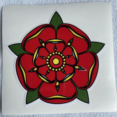 £2.99 • Buy Lancashire Rose Sticker VW Campervan Motorhome Tool Box Sticker