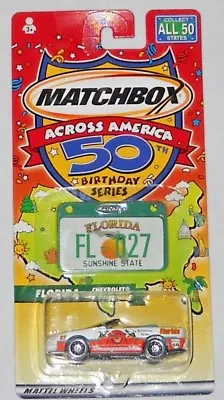  Matchbox Across America 50th Birthday Series Florida Camaro Ss • $5.09