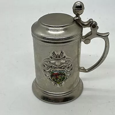 Gesch Mini Beer Stein W. Germany 2 5/8  Tall Helen Georgia • $9.99