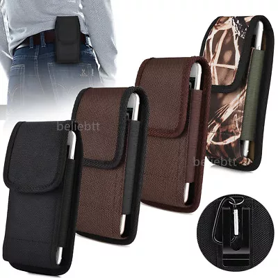 $9.99 • Buy For IPhone X 8 7 6 Plus Samsung Galaxy S9 S8 Note 8 Belt Clip Case Pouch Holster
