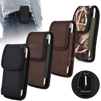 For IPhone X 8 7 6 Plus Samsung Galaxy S9 S8 Note 8 Belt Clip Case Pouch Holster • $8.97