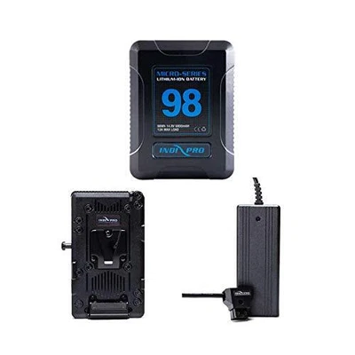 $399.99 • Buy IndiPRO Tools Micro-Series 98Wh V-Mount Li-Ion Battery Blackmagic URSA Kit