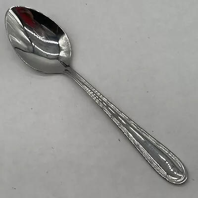 Oneida Mozart Stainless 18/10 Oval Place Spoon Glossy Outlined Edges Flatware • $4.44