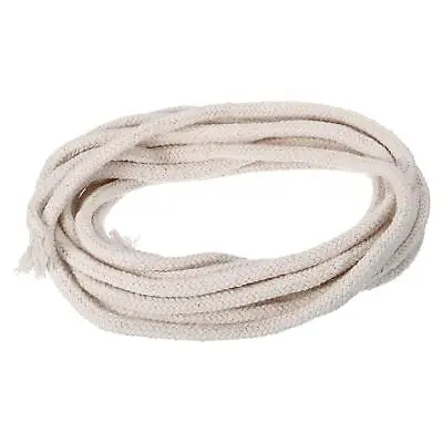 Cotton Oil Lamp Wick 6mm Diameter 5 Meter 16Ft For Alcohol Lamp Lighting White • £7.13