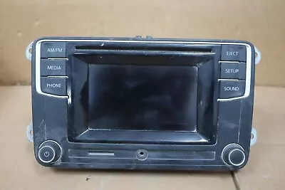 2016 Volkswagen Jetta AM FM Navigation Radio Receiver OEM 561035150 • $70.52