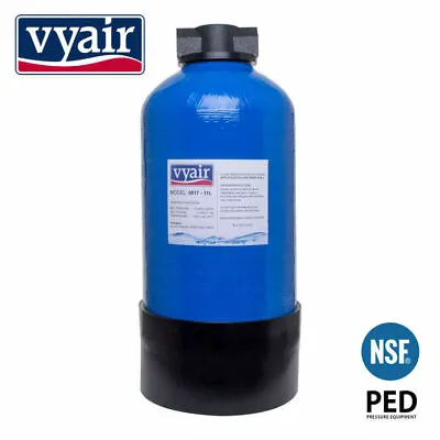 £120.99 • Buy DI Resin Vessel 11L For Window Cleaning 0817 Fittings Filled Colour Change MB115