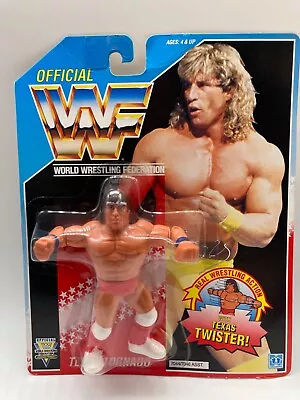 £199.99 • Buy Vintage WWF Hasbro TEXAS TORNADO Series 3 MOC 1992 Wrestling Toy Action Figure