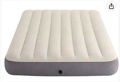 Intex Trading Ltd Lightweight Unisex Outdoor Air Bed Available In Grey - Medium • £19.50