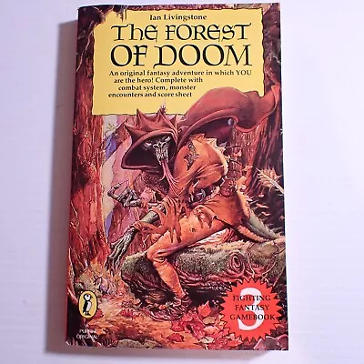 The Forest Of Doom - Ian Livingstone - Fighting Fantasy • $35