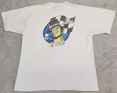 Planters Mr Peanut T Shirt Large Nascar Racing Single Stitch Vintage 1999 • $29.99