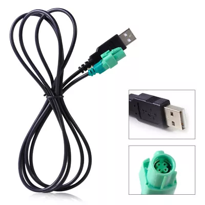 4 Pin USB Male Head Wire Harness Cable AUX Adapter Fit For VW Golf Jetta Passat • $11.29