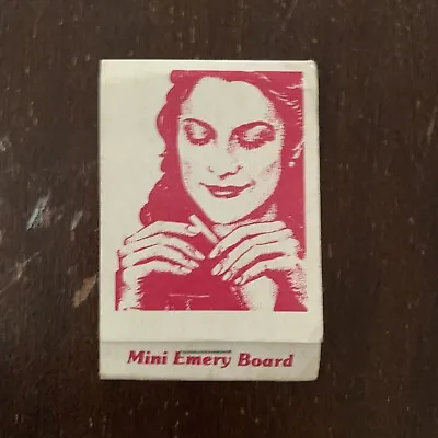 Vintage Mini Emery Board Matchbooks Philippines • $4