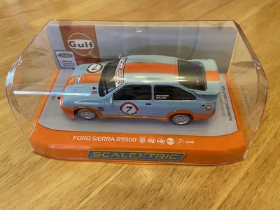 £35 • Buy Scalextric Slot Car Ford Sierra RS500 Gulf Edition R.Millar 1:32 Scale