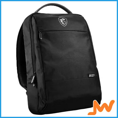 MSI 15.6 17.3  Essential Backpack Laptop Bag - Black • $112