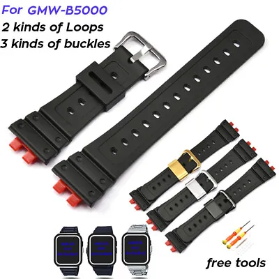 TPU Strap For GMWB5000 Rubber Resin Watch Band GMW-B5000 Watch Bracelet W Tools • $20.65