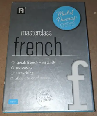 Masterclass French By Michael Thomas: CD Language Learning Pack • £10