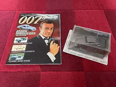 James Bond Car Collection Magazine Number 1 With Aston Martin DB5 • £8.49