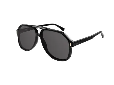 $413.77 • Buy Gucci Sunglasses GG1042S  001 Black Gray Man