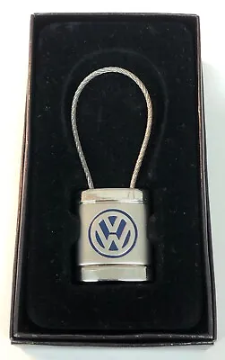 VW Volkswagen Wire Loop Keyring Keychain With VW Logo - Includes Box • $16.95