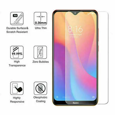 For Xiaomi Redmi Note 11 10 9S 9 9T 8 8T 7 Pro Tempered Glass Screen Protector • $4.39