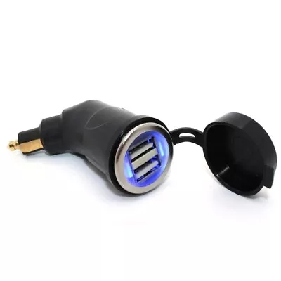 3.3A Dual USB Charger Hella DIN Hella DIN Motorcycle Socket  For Ducati • $16.01