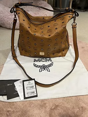 Mcm Visetos Hobo Bag Hardly Used Immaculate • £240