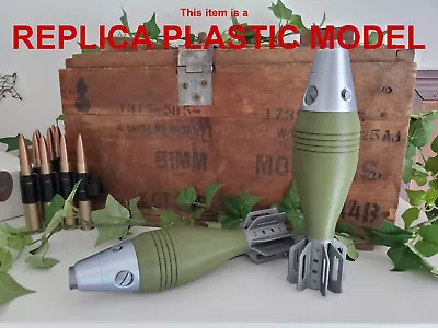 DUMMY M49 M49A2 WW2 Era 60mm Mortar - Accurate Size Plastic Replica • $38.50