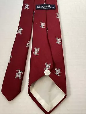 Vintage 1950's Bsa Boy Eagle Scout Official Necktie W Fleur De Lis Tie Holder • $29.99