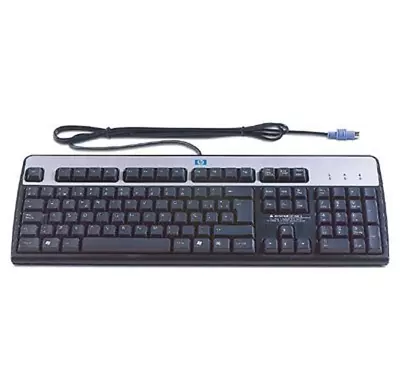 Hp Wired Black Standard Ps/2 Keyboard Dt527a#aba - New • $20.85