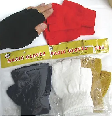 Fingerless Magic Glove  Acrylic  Winter Cut Finger Glove  One Size • $6.99