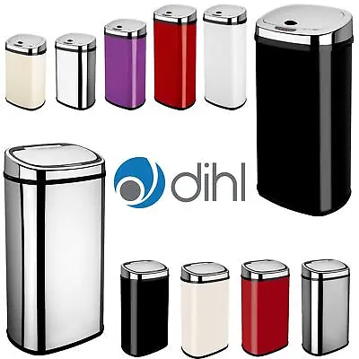 £47.99 • Buy Dihl Rectangle Automatic Kitchen Waste Sensor Bins All Colours & Sizes