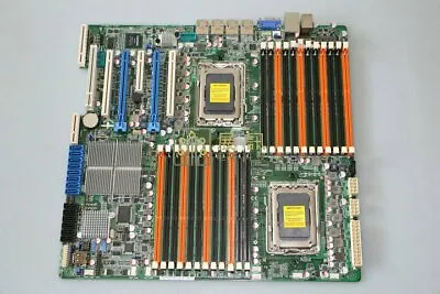 Tested FOR ASUS KGPX-D24 Socket Motherboard G34 AMD DDR3 Dual Server Motherboard • $233.39