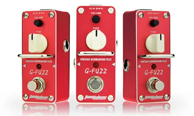 Tom'sline AGF-3 G-FUZZ Vintage Fuzz Guitar Effects Pedal Based On  Red  Fuzzface • $44.99